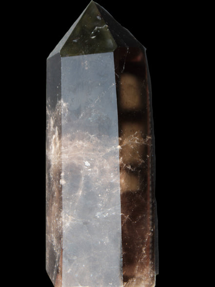 Dark Smoky Quartz hexagonal tower 226*70mm 1883g