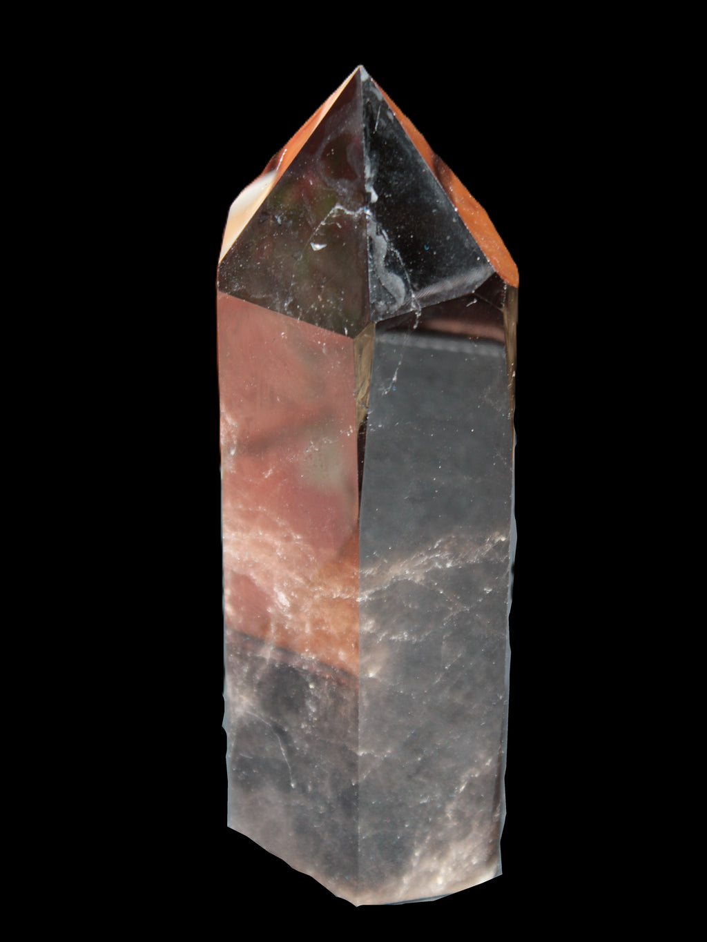 Dark Smoky Quartz hexagonal tower 226*70mm 1883g