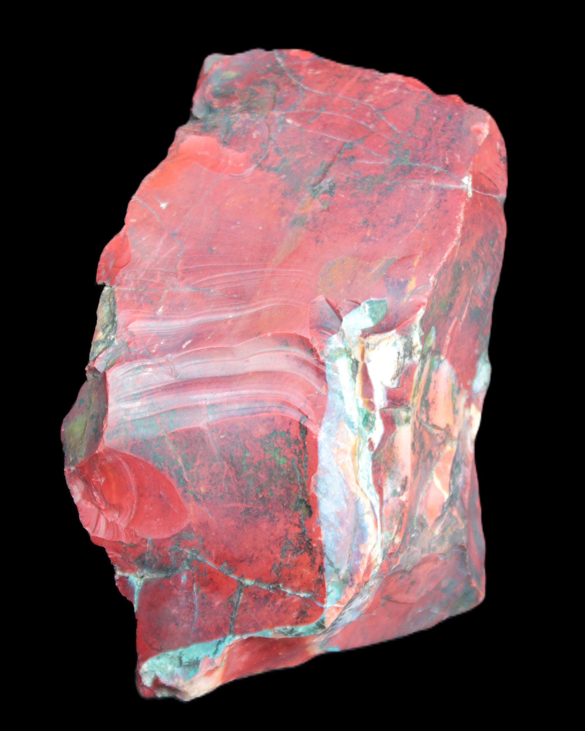 Mookaite 145*105*80mm 1250g in sunlight - Rocks and Things Store