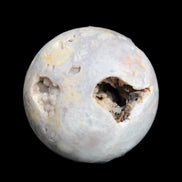 Sakura Agate sphere 97mm 1062g in sunlight - Rocks and Things Store