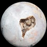 Sakura Agate sphere 97mm 1062g in sunlight - Rocks and Things Store