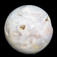Sakura Agate sphere 97mm 1062g in sunlight - Rocks and Things Store