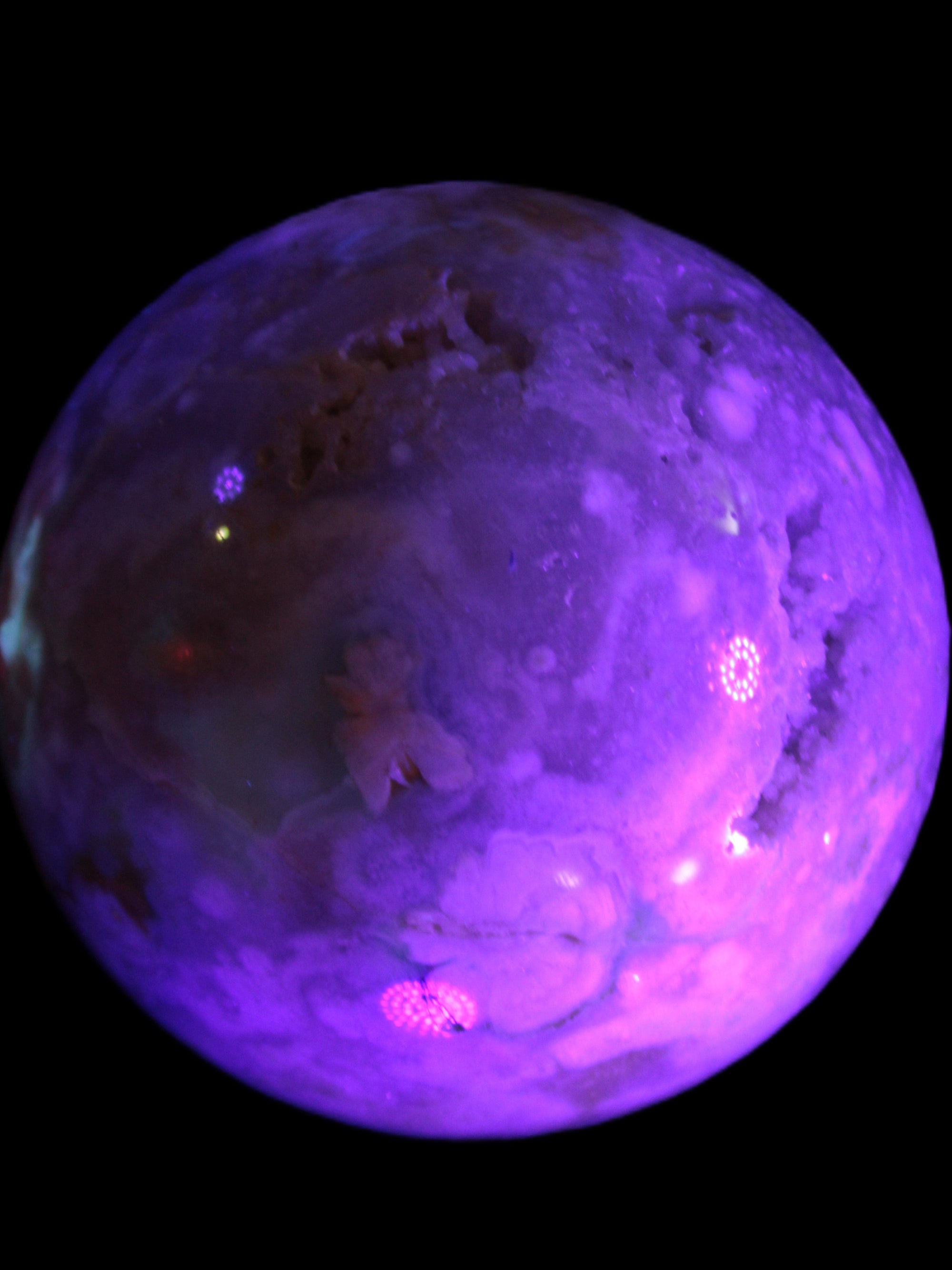 Sakura Agate sphere 104mm 1466g Rocks and Things Store