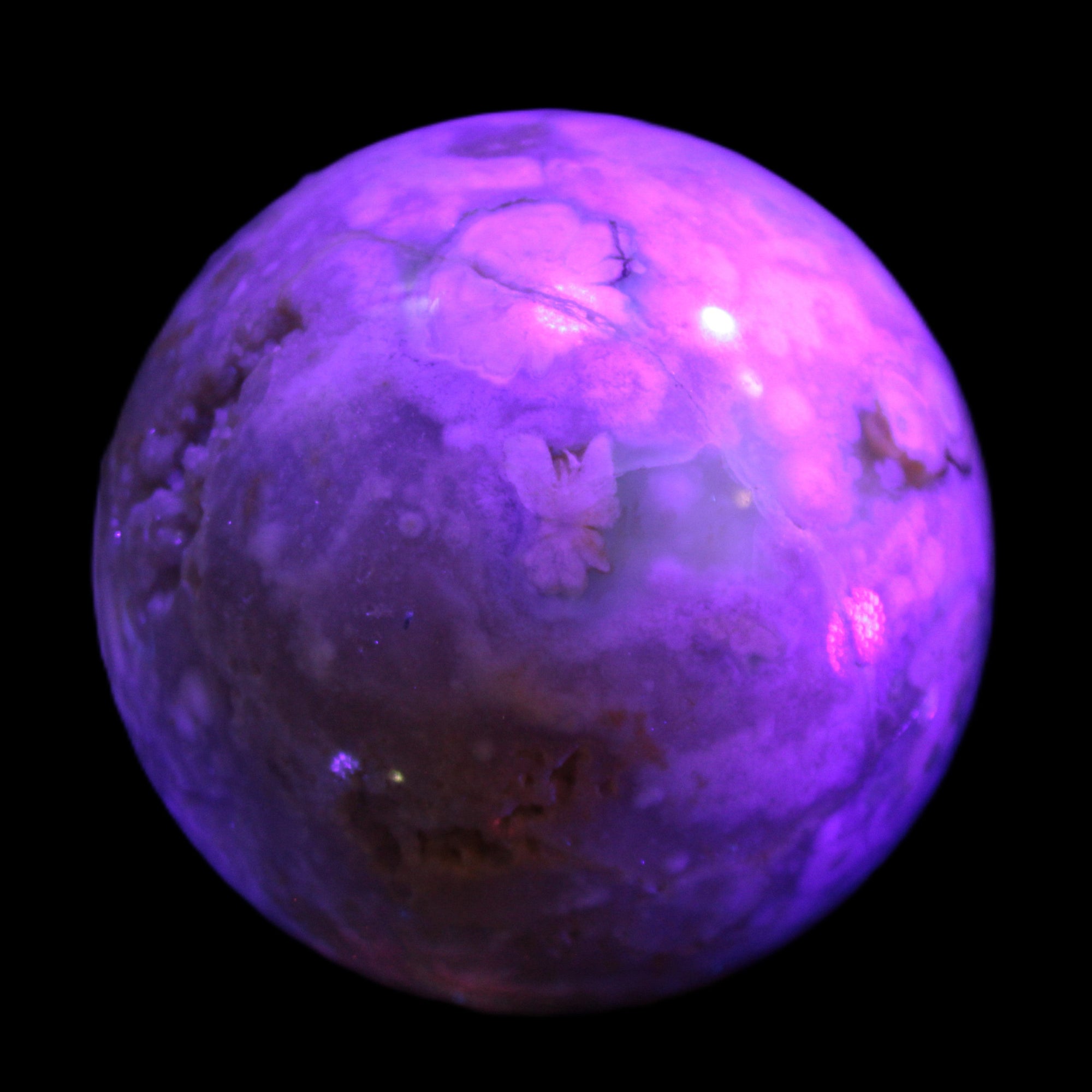 Sakura Agate sphere 104mm 1466g Rocks and Things Store