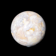 Sakura Agate sphere 104mm 1466g in sunlight - Rocks and Things Store