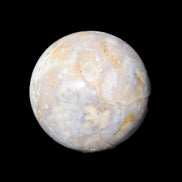 Sakura Agate sphere 104mm 1466g in sunlight - Rocks and Things Store