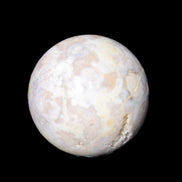 Sakura Agate sphere 104mm 1466g in sunlight - Rocks and Things Store