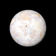 Sakura Agate sphere 104mm 1466g in sunlight - Rocks and Things Store
