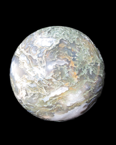 Moss Agate sphere 113mm 1878g Rocks and Things Store