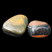 Blue Tigers Eye 2 stones 20g Rocks and Things Store