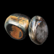 Blue Tigers Eye 2 stones 20g Rocks and Things Store