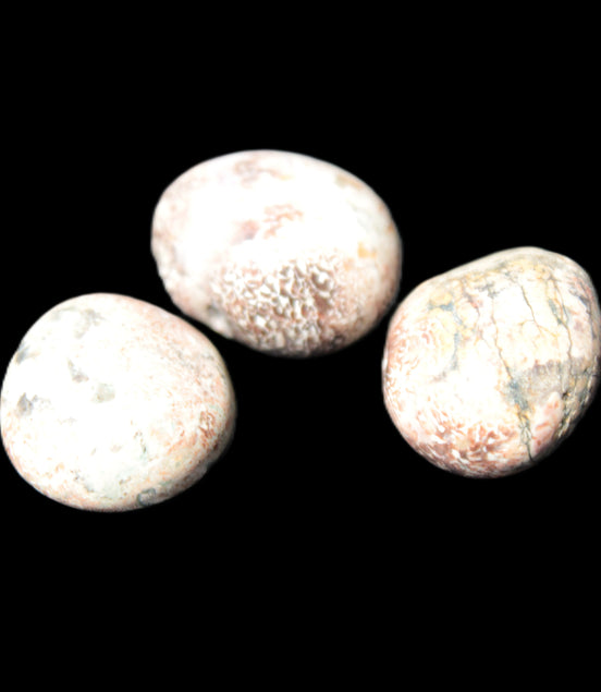 Teardrop Cherry Blossom Jasper 3 stones 12g Rocks and Things Store