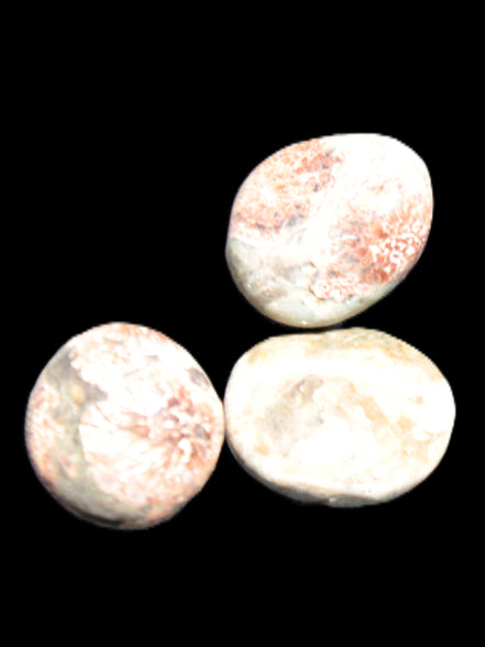 Teardrop Cherry Blossom Jasper 3 stones 12g Rocks and Things Store