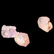 Super Seven Amethyst 3 crystals 12g in sunlight