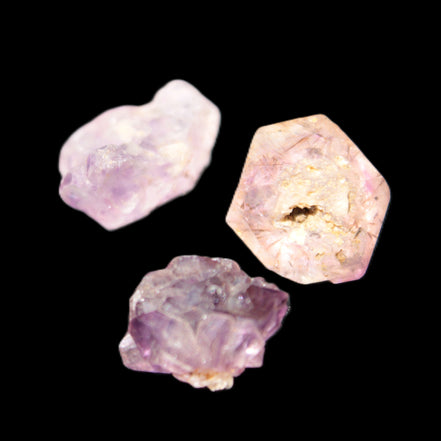 Super Seven Amethyst 3 crystals 10.5g in sunshine - Rocks and Things Store