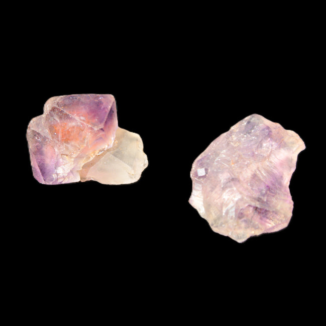 Super Seven Amethyst 2 crystals 10.5g in sunlight - Rocks and Things Store