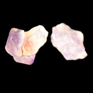 Super Seven Amethyst 2 crystals 10.5g in sunlight - Rocks and Things Store
