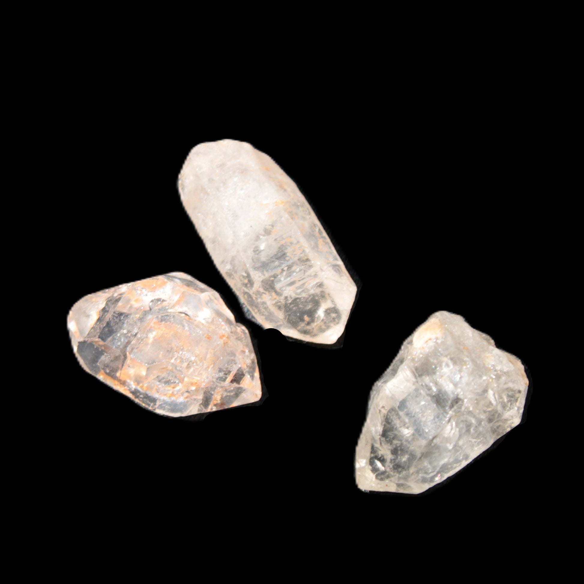 Three Fenster crystals with hydrocarbons/enhydros 7.3g-  Rocks and Things Store