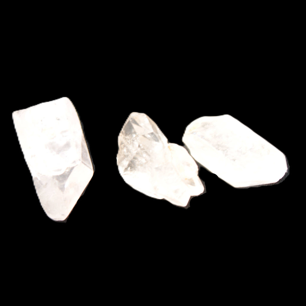 Three Fenster crystals with hydrocarbons, enhydros 7.2g in sunshine -  Rocks and Things Store