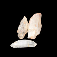 Three Fenster crystals with hydrocarbons/enhydros 8.2g in sunlight