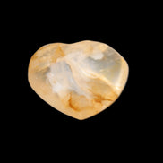 Golden Healer Quartz heart 32*30mm 19g Rocks and Things Store