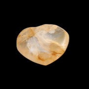Golden Healer Quartz heart 32*30mm 19g Rocks and Things Store