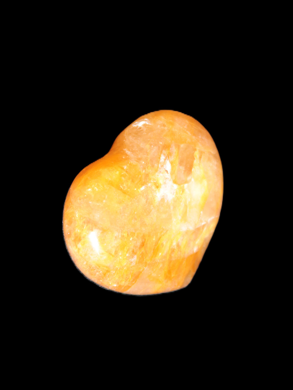 Golden Healer Quartz heart 40*35mm 30g