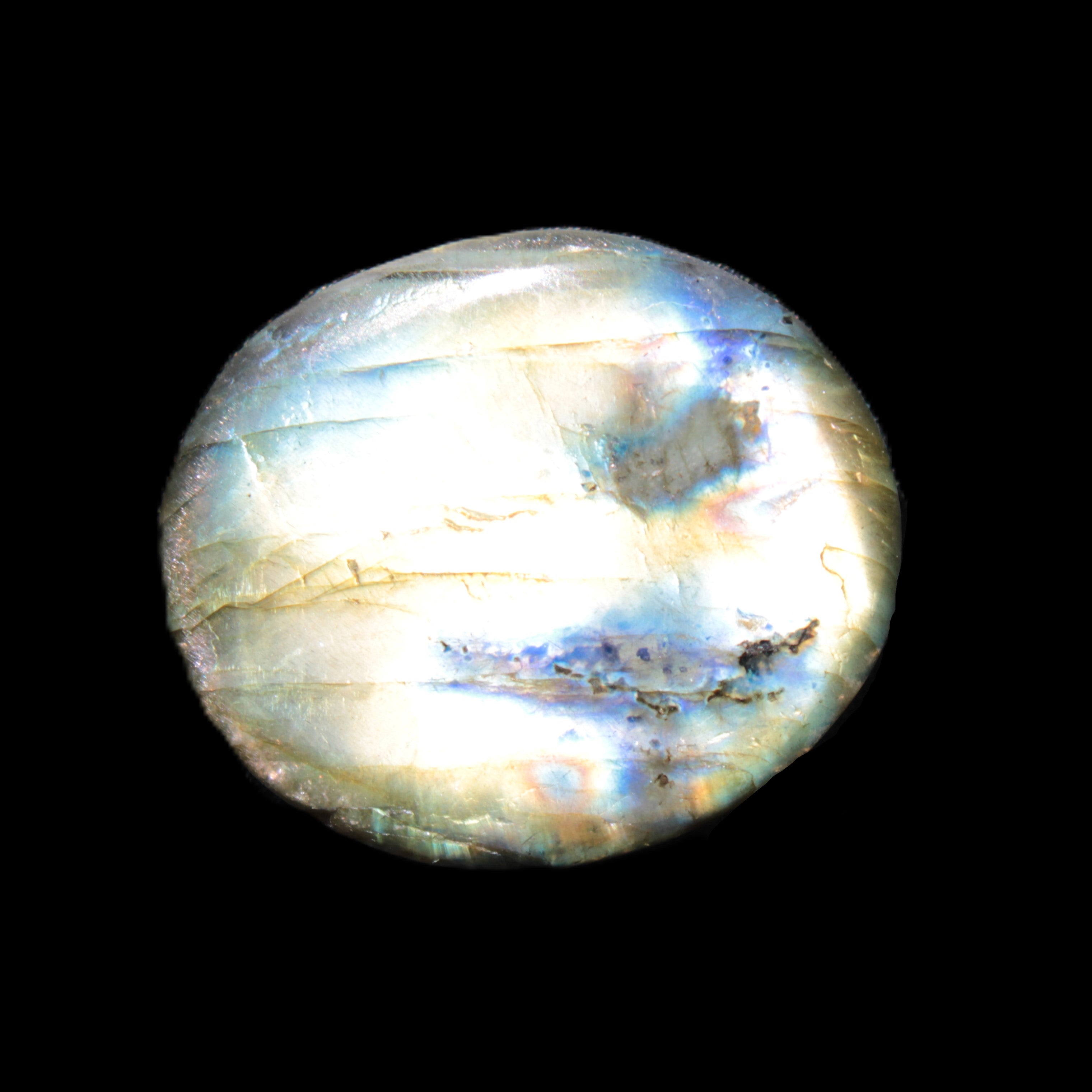 Labradorite thumbstone 30*25mm 13.8g Rocks and Things Store