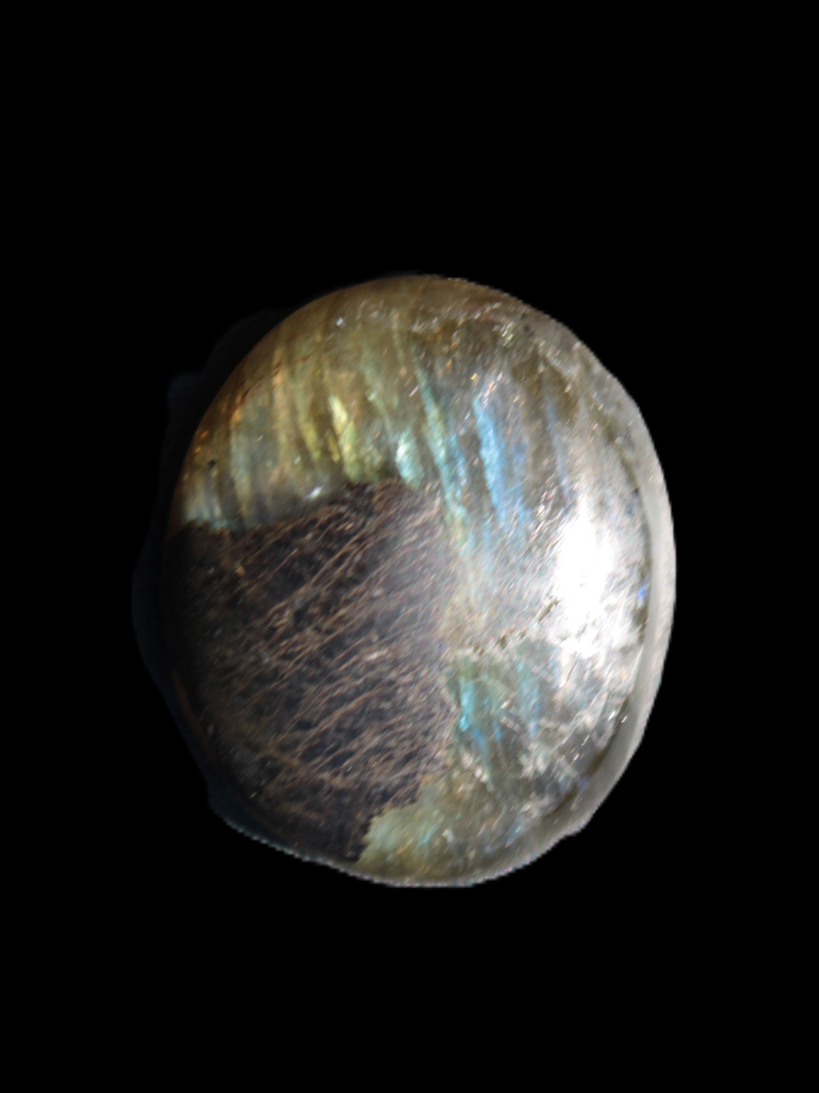 Labradorite thumbstone 30*25mm 13.8g Rocks and Things Store