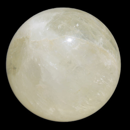 Citrine sphere 66mm 400g in bright sunshine - Rocks and Things Store