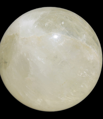 Citrine sphere 66mm 400g in bright sunshine - Rocks and Things Store