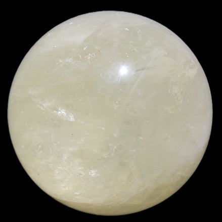 Citrine sphere 66mm 400g in bright sunshine - Rocks and Things Store