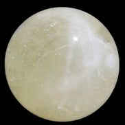 Citrine sphere 66mm 400g in bright sunshine