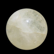 Citrine sphere 66mm 400g in bright sunshine