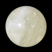 Citrine sphere 66mm 400g in bright sunshine