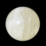 Citrine sphere 66mm 400g in bright sunshine