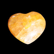 Golden Healer Quartz puffy heart 37*32mm 30g Rocks and Things Store