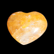 Golden Healer Quartz puffy heart 37*32mm 30g Rocks and Things Store