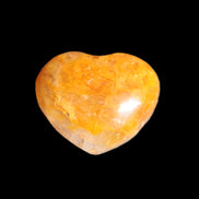 Golden Healer Quartz puffy heart 37*32mm 30g Rocks and Things Store