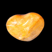Golden Healer Quartz puffy heart 37*32mm 30g Rocks and Things Store