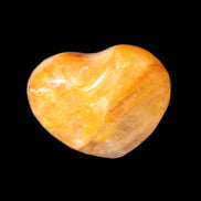 Golden Healer Quartz puffy heart 37*32mm 30g Rocks and Things Store
