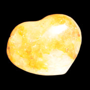 Golden Healer Quartz heart 34*30mm 20g Rocks and Things Store