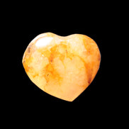 Golden Healer Quartz heart 34*30mm 20g Rocks and Things Store