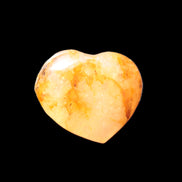 Golden Healer Quartz heart 34*30mm 20g Rocks and Things Store