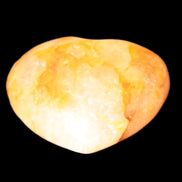 Golden Healer Quartz heart 34*30mm 20g Rocks and Things Store