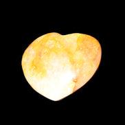 Golden Healer Quartz heart 34*30mm 20g Rocks and Things Store
