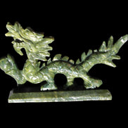 Green Jade dragon 200*28*118mm 670g in sunlight - Rocks and Things Store