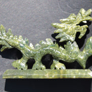 Green Jade dragon 200*28*118mm 670g Rocks and Things Store