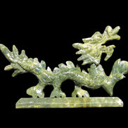 Green Jade dragon 200*28*118mm 670g in sunlight - Rocks and Things Store