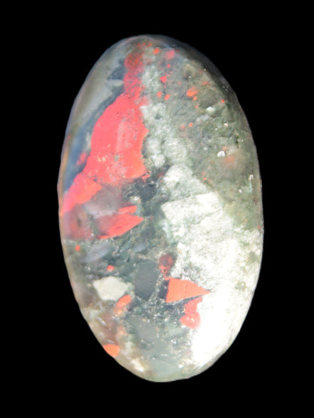 African Bloodstone palmstone 53*34mm 50g Rocks and Things Store